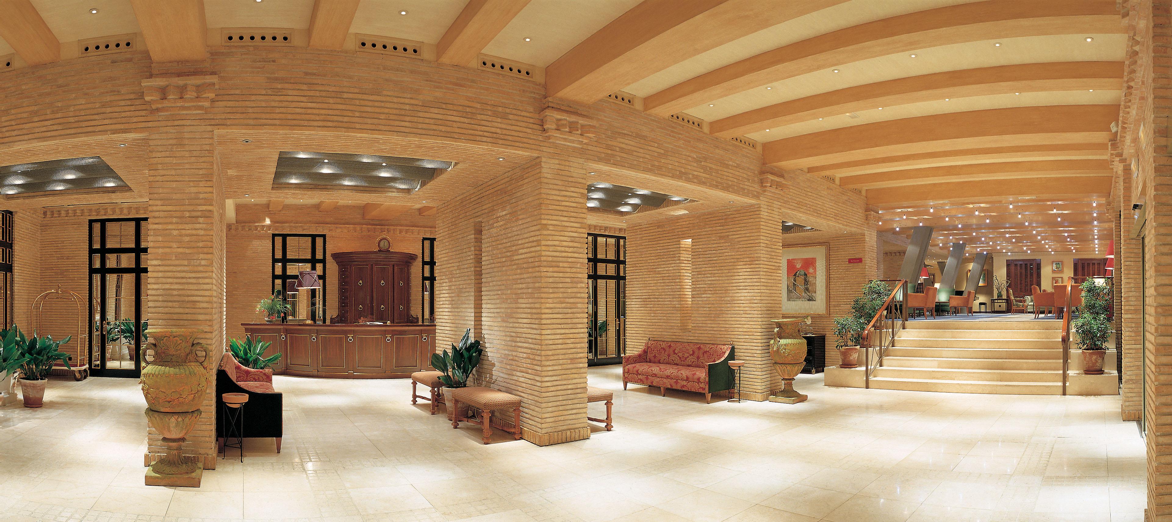 Hotel Palafox Zaragoza Luaran gambar Lobby