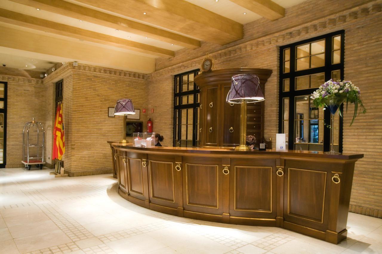 Hotel Palafox Zaragoza Luaran gambar Hotel's lobby