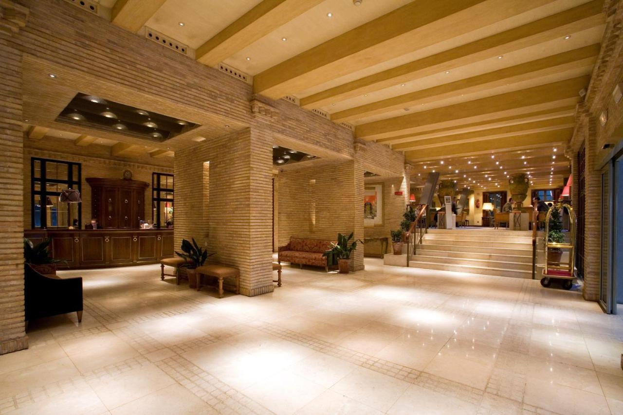 Hotel Palafox Zaragoza Luaran gambar Lobby
